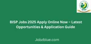 BISP Jobs 2025 Apply Online Now Latest Government Opportunities